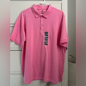 Berkley Jensen Polo Shirt, Pink, Size L